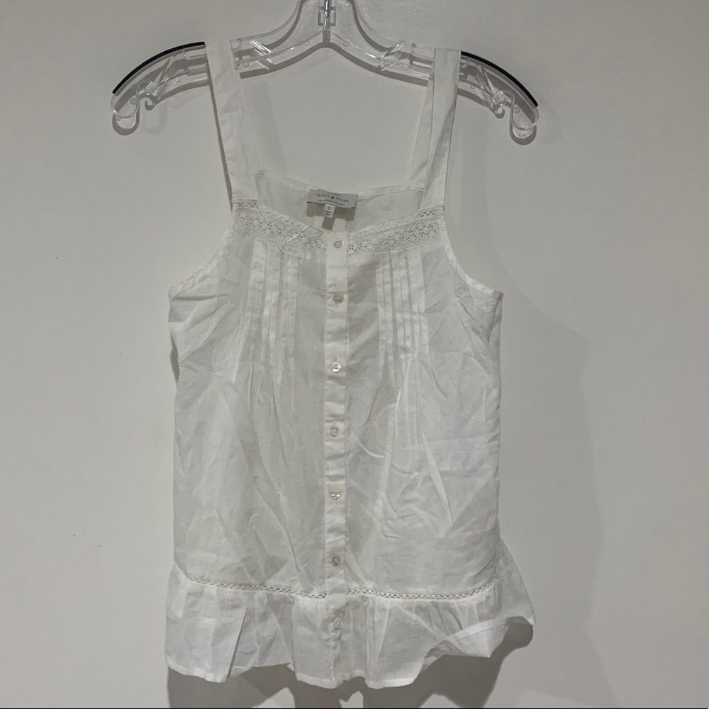 Lucky Brand Women Sleeveless Blouse new no tag